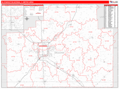 Red Line Map Example